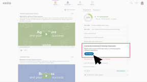 Student dashboard in Xello. The To-Do list with a custom activity is open and highlighted. The cursor is clicking Get started.